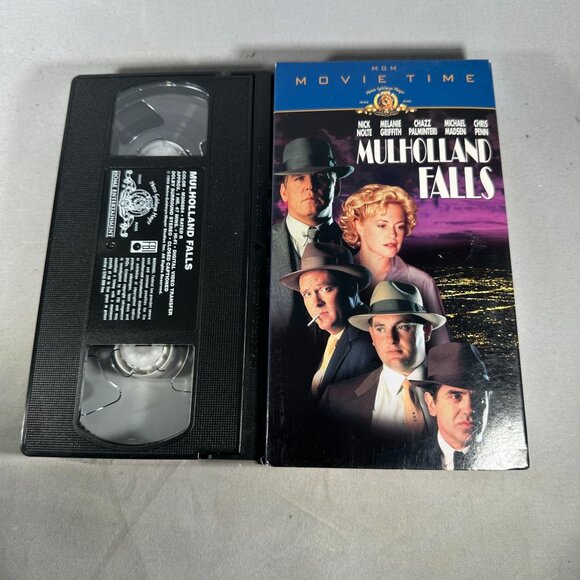 Mulholland Falls VHS Nick Nolte MGM Movie Time R Triller Drama Classic - Picture 3 of 3